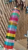 Multicolour Jelly Glass Bangles Set Best Wholesale Shop In Surat